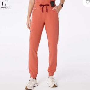 High Waisted Zamora Jogger Scrub Pants
